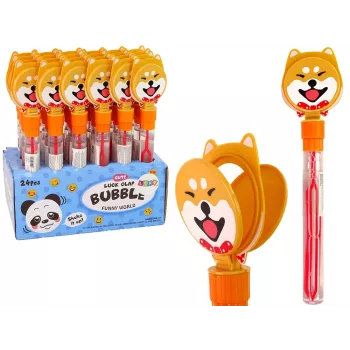 LEAN TOYS Soap Bubbles Dog 30 cm Flapper