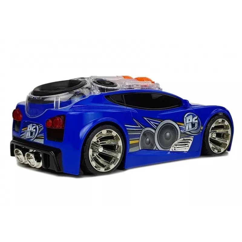 LEAN TOYS Sports Auto DJ with Roof Speakers, Music, Lights