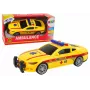 LEAN TOYS Sports Car Ambulance Lights Sound Yellow