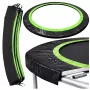 LEAN TOYS atsperu pārvalks 12 pēdu (366 cm) batutam LEAN SPORT PRO – UV izturīgs PVC, zils