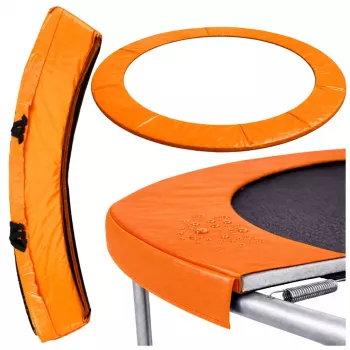 LEAN TOYS atsperu pārvalks 14 pēdu batutam LEAN SPORT BEST - zils drošības pārvalks