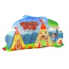 LEAN TOYS Tipi teltis bērniem dārzam