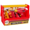 LEAN TOYS Tool Box Hammer Pliers Red