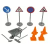 LEAN TOYS Vehicle Road Car Tipper Drive Friction Drive Road Accessory Sound