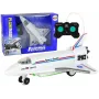 LEAN TOYS White Remote Controlled F-16 Fighter Jet (2.4 GHz, RTF)