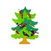 LEAN TOYS Wooden Tree Birds DIY Wooden Puzzle Blocks