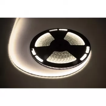 LED Lente 25m Rebel 300x5050 SMD Neitrāli Balta Ūdensizturīga 12V