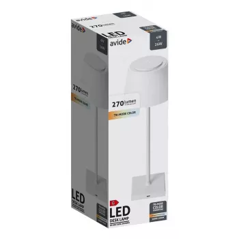 Ledlenser Avide LED galda lampa balta USB 4W 3-pakāpju gaismas krāsa