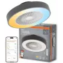 LEDVANCE SMART WIFI Ceiling Fan CYL REM 76W D550T — viedais griestu ventilators ar LED apgaismojumu
