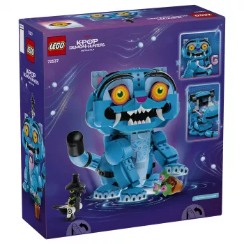 LEGO 72537 KPop Demon Hunters Derpy Tiger un Sussie Bird būvēšanas komplekts