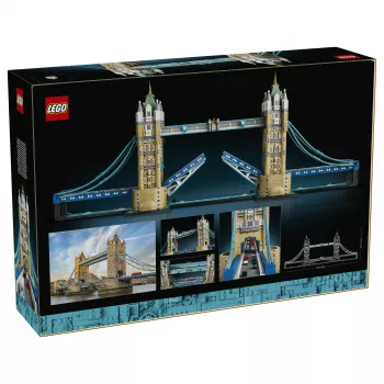 LEGO Architecture 21067 Tower Bridge (1176 gab.) | Londonas ikoniskā tilta modelis