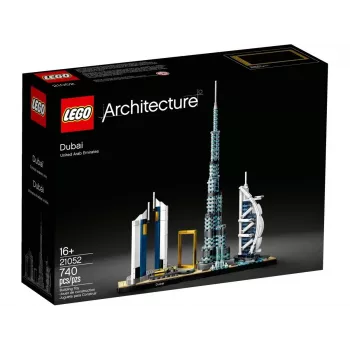 LEGO Architecture Dubai Skyline kolekcija 21052 konstruktoru komplekts