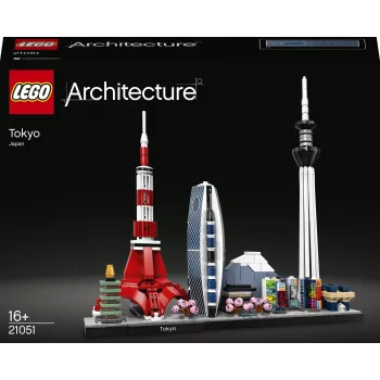 LEGO Architecture Tokyo (21051) Būvkomplekts, 547 gabali