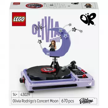 LEGO Disney Olivia Rodrigo's Concert Moon 43029 Būvēšanas komplekts (174 daļas, 6+)