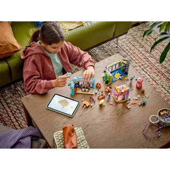 LEGO Friends 42674 Komiksu un spēļu veikala komplekts