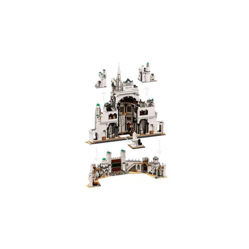 LEGO ICONS 11377 Gredzenu pavēlnieks: Minas Tirith