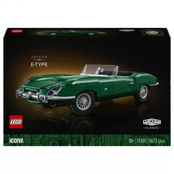 LEGO Icons 11381 Jaguar E-Type būvēšanas komplekts (1458 gab.)