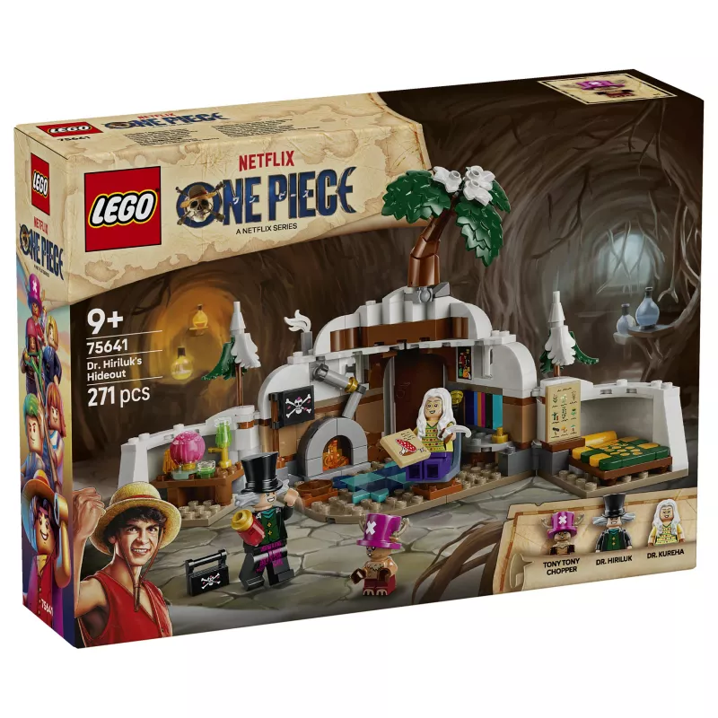 LEGO One Piece 75641 Dr. Hiluluk's Slēptuve Būvkomplekts