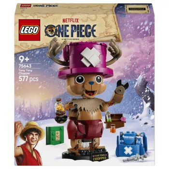 LEGO One Piece 75643 Tony Tony Chopper Būvēšanas komplekts (250 gab.)