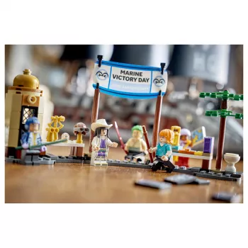LEGO One Piece 75646 Garp's Marine Battleship konstruktoru komplekts