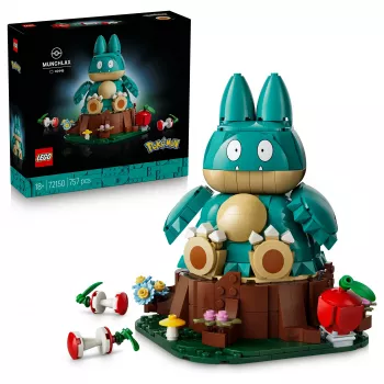 LEGO Pokémon 72150 Munchlax būvējamā figūra (823 daļas, 10+)