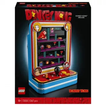 LEGO Super Mario 72051 Donkey Kong arkādes spēļu automāta konstruktors