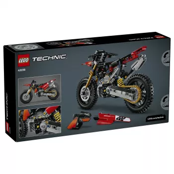LEGO Technic 42238 Ducati Desmo450 MX Factory motocikls