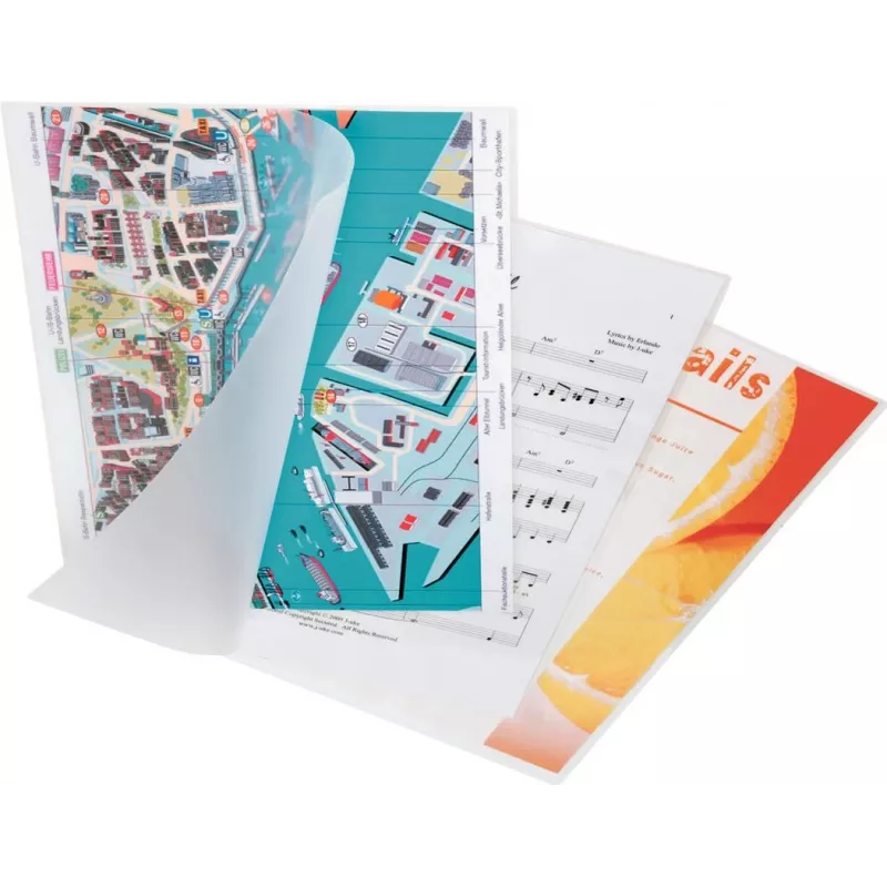 Leitz A4 laminēšanas kabatas, 80 mikroni, spīdīgas, 100 gab., Jam-Free UDT 7430-00-02