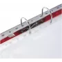 LEITZ Esselte Standard dokumentu uzmava A4, polipropilēns, caurspīdīga, 0,06 mm, atvērta no augšas, droša dokumentiem, daudzperforēta, pastiprināta mala, 100 gab. (925008)