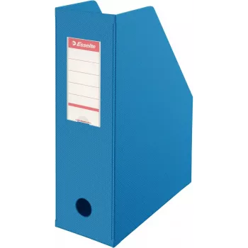 LEITZ Esselte Standard žurnālu turētājs DIN A4 zils 100 mm PVC pārklāts kartons 56075