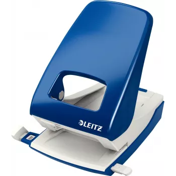LEITZ Nexxt 5138 zils 2 caurumu perforators ar metāla pamatni un plastmasas augšdaļu 5138-00-35