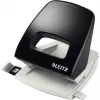 Leitz NeXXt galda perforators, 30 lapas, 2 caurumi, 5,5 mm, A4-A6, Folio, US-Quart, metāls un plastmasa, melns 5005-00-95