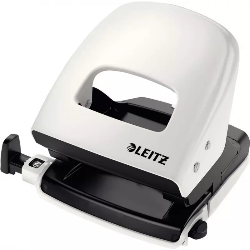 Leitz WOW 5008 galda organizators, spīdīgi balts, 4 nodalījumi, kuba dizains 5008-10-01