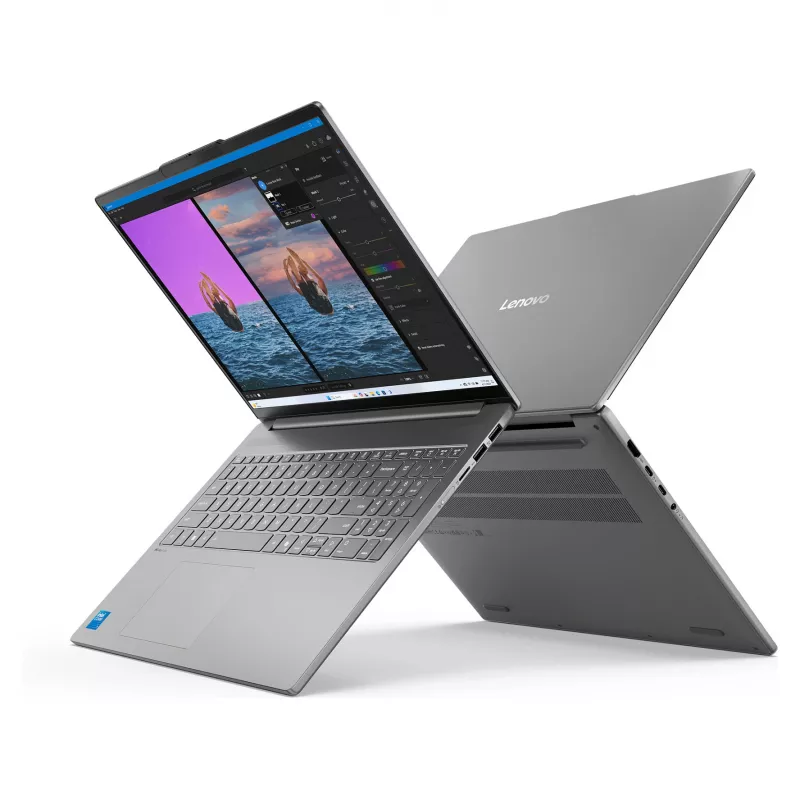 Lenovo IdeaPad Slim 5 16IMH10 83V70078GE klēpjdators, 16 collu WUXGA IPS, Intel Core Ultra 5 135H, 16GB DDR5, 512GB SSD, Windows 11 Home, vācu tastatūra