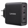 Lenovo USB-C 100 W GaN lādētājs ar vairākiem portiem (40AW100BEU)