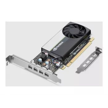 Lenovo NVIDIA T400E 4GB GDDR6 4x mini-DisplayPort zemprofila grafiskā karte