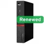 Lenovo Renewed Grade A ThinkCentre M715q Tiny Desktop PC, AMD Ryzen 5 2400GE, 8GB DDR4, 256GB SSD, AMD Radeon Vega 11, Windows 11 Pro