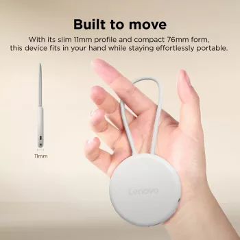 Lenovo Slim USB-C Hub GX91V16416 sadalītājs, HDMI 2.1, USB 10 Gbps, Seashell