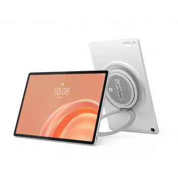 Lenovo Tab Plus Gen 2 12.1 collu 2560x1600 IPS MediaTek Dimensity 7400 8GB RAM 256GB Wi-Fi 6 Android 16 debesu balts ar uzmavu