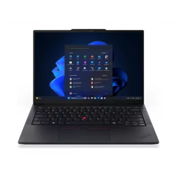 Lenovo ThinkPad E14 Gen 8 14 collu WUXGA AMD Ryzen 7 AI 345 16GB 512GB SSD AMD Radeon 840M Windows 11 Pro Nordic apgaismota tastatūra, pirkstu nospiedumu lasītājs, 3 gadu garantija