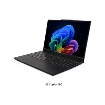 Lenovo ThinkPad T16 G5 Intel 16 collu WUXGA IPS klēpjdators, Intel Core Ultra 7, 32 GB LPCAMM2 LPDDR5X, 512 GB SSD, Windows 11 Pro, melns