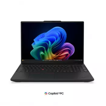 Lenovo ThinkPad T16 Gen 5 16 inch WUXGA klēpjdators, Intel Core Ultra 5 325U, 16GB DDR5, 512GB SSD, Intel Graphics, Windows 11 Pro, Nordic apgaismota tastatūra, Melns, Pirkstu nospiedumu lasītājs, 5G paplašināms, 3 gadu garantija