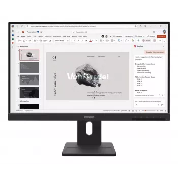 Lenovo ThinkVision E22-40 21,5 inch Full HD VA Monitors - Raven Black