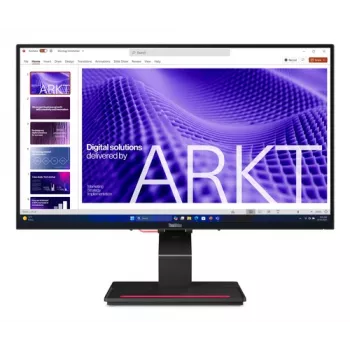 Lenovo ThinkVision T24D-4t 23.8 collu IPS WUXGA monitors ar USB-C 90W PD un regulējamu statīvu