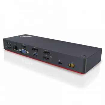 Lenovo Thunderbolt 3 Dock 40AC0135EU dokstacija, melna