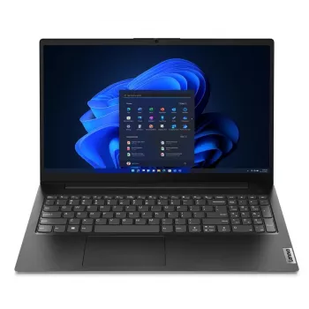 Lenovo V15 G4 AMN 15,6 collu Full HD klēpjdators - AMD Ryzen 3 7320U, 8GB LPDDR5, 256GB SSD, AMD Radeon Graphics, angļu tastatūra, melns