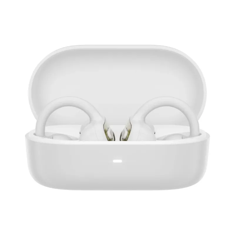 Lenovo X500 Open-Ear Clip-On Bluetooth Earbuds ar Mikrofonu - Balts