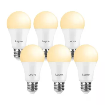 LEPRO 100080-WW-EU-6 E27 A60 13W/100W 1521 lm 2700 K LED spuldze, 6 iepakojums