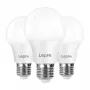 LEPRO 100089-WW-EU-3 LED spuldze, E27, A60, 8.5W (60W), 806 lm, 2700K silti balta, 180°, 3 gab. komplekts