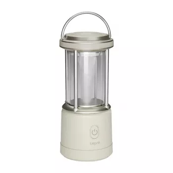 Lepro 330043-WH kempinga lampa – 1000 lūmenu uzlādējama LED laterna ar power bank un IPX4